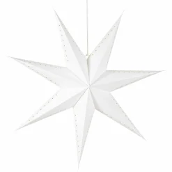 Adventstjerne 75 cm hvit