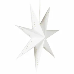 Adventstjerne 75 cm hvit