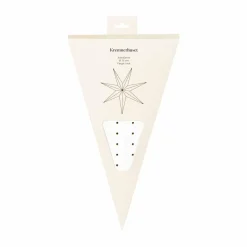 Adventstjerne 75 cm hvit