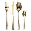 Bestikksett Antwerpen 4pk, gull