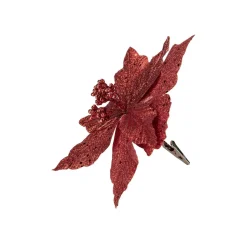 Blomst på klype rød