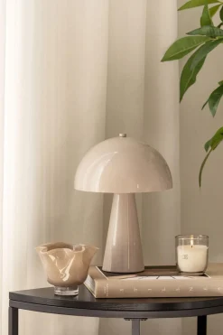 Bordlampe Firenze 29 cm beige