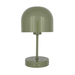 Bordlampe Napoli oppladbar 24 cm grønn