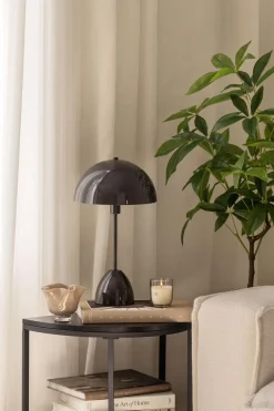 Bordlampe Paris 44 cm mørk brun