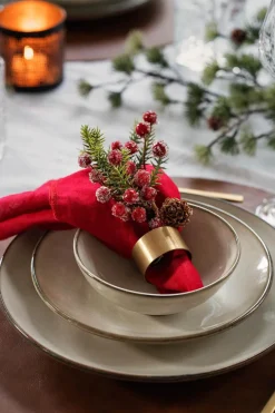 Dekor med røde bær