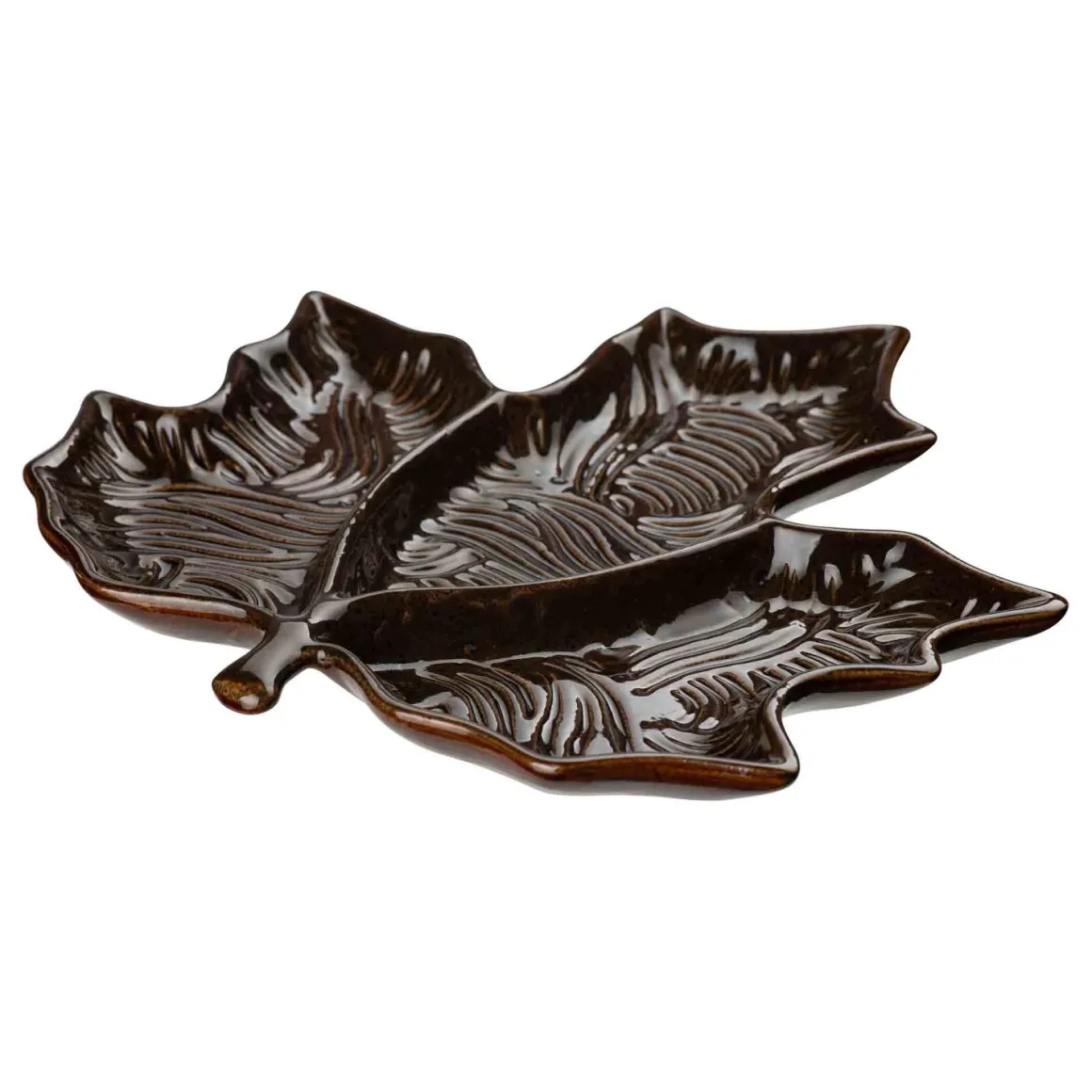 Dekorfat Lønneblad 30cm