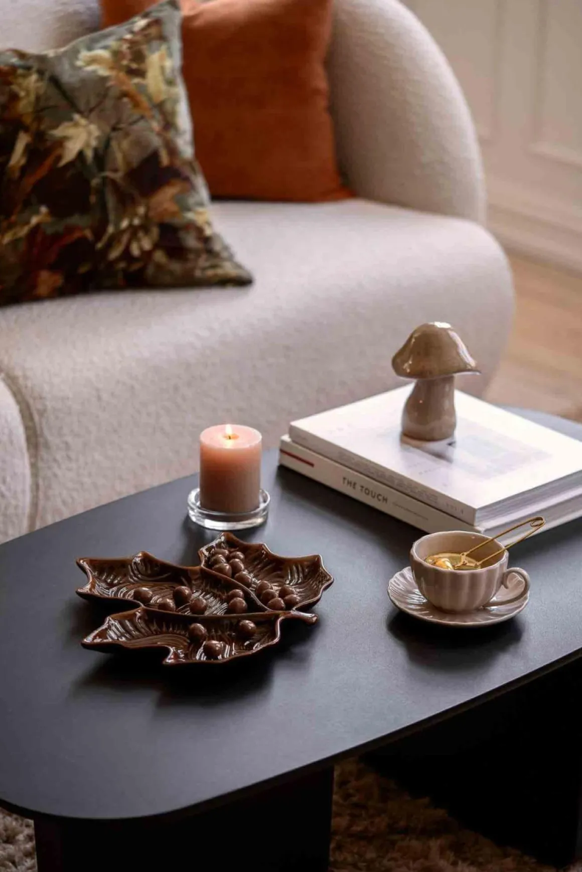 Dekorfat Lønneblad 30cm