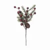Dekorkvist røde bær 20cm