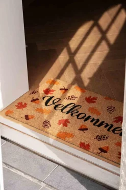 Dørmatte Velkommen høst 40x70cm