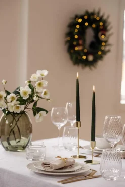 Festlys lakk 4pk mørk grønn