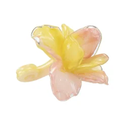 Figur Blomst 10 cm gul