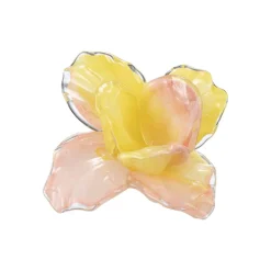 Figur Blomst 10 cm gul