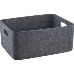 Filtkurv S/4 mørk grå