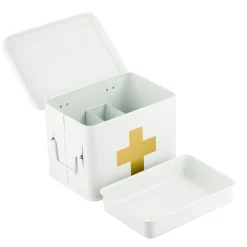 Førstehjelpskrin hvit