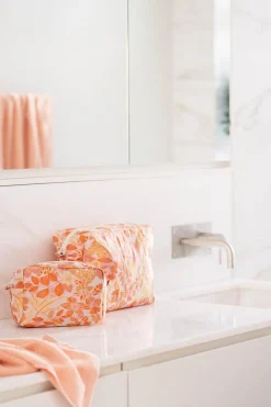 Håndklesett 2 pk, fersken