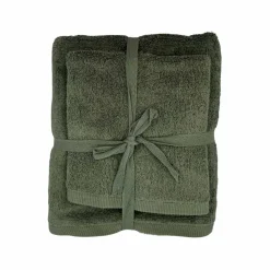 Håndklesett 2 pk grønn