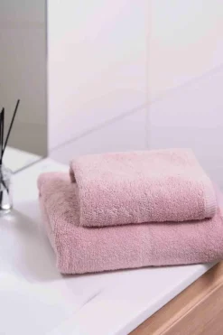 Håndklesett 2 pk rosa