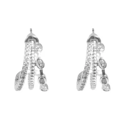 Hoops med tre rader, Sølv