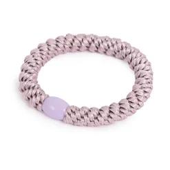 Hårstrikk Lavendel m/lilla perle