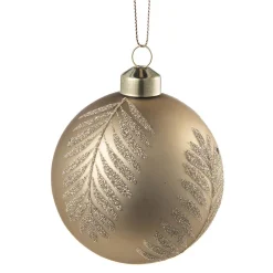 Julekule blader gull