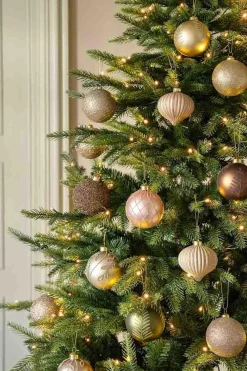 Julekule blader gull