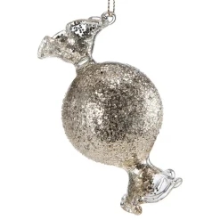 Julekule Candy Sølv