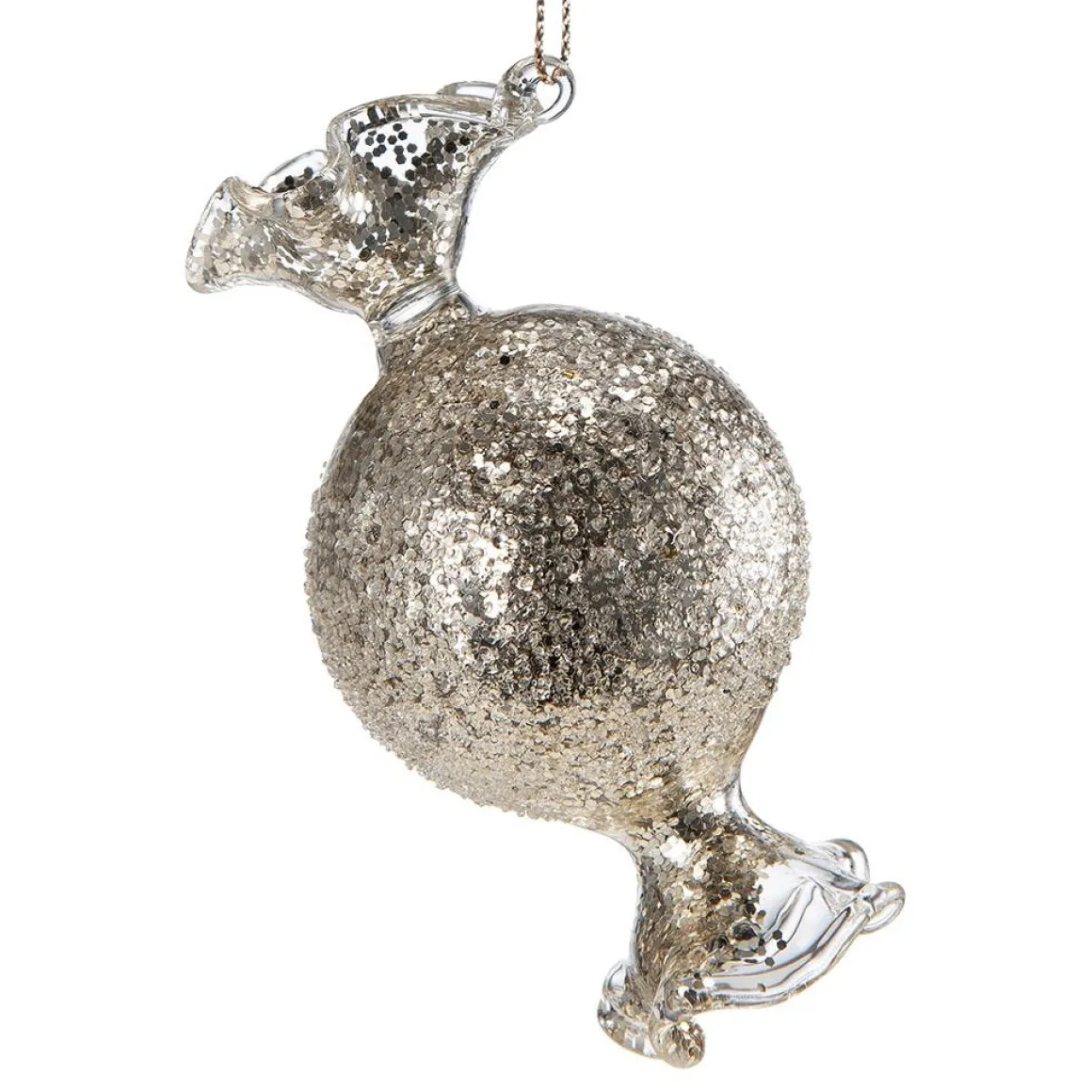 Julekule Candy Sølv