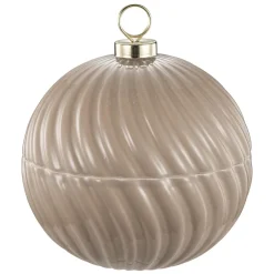 Julekule Krukke beige