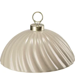 Julekule Krukke beige