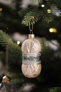 Julekule nøste, gull