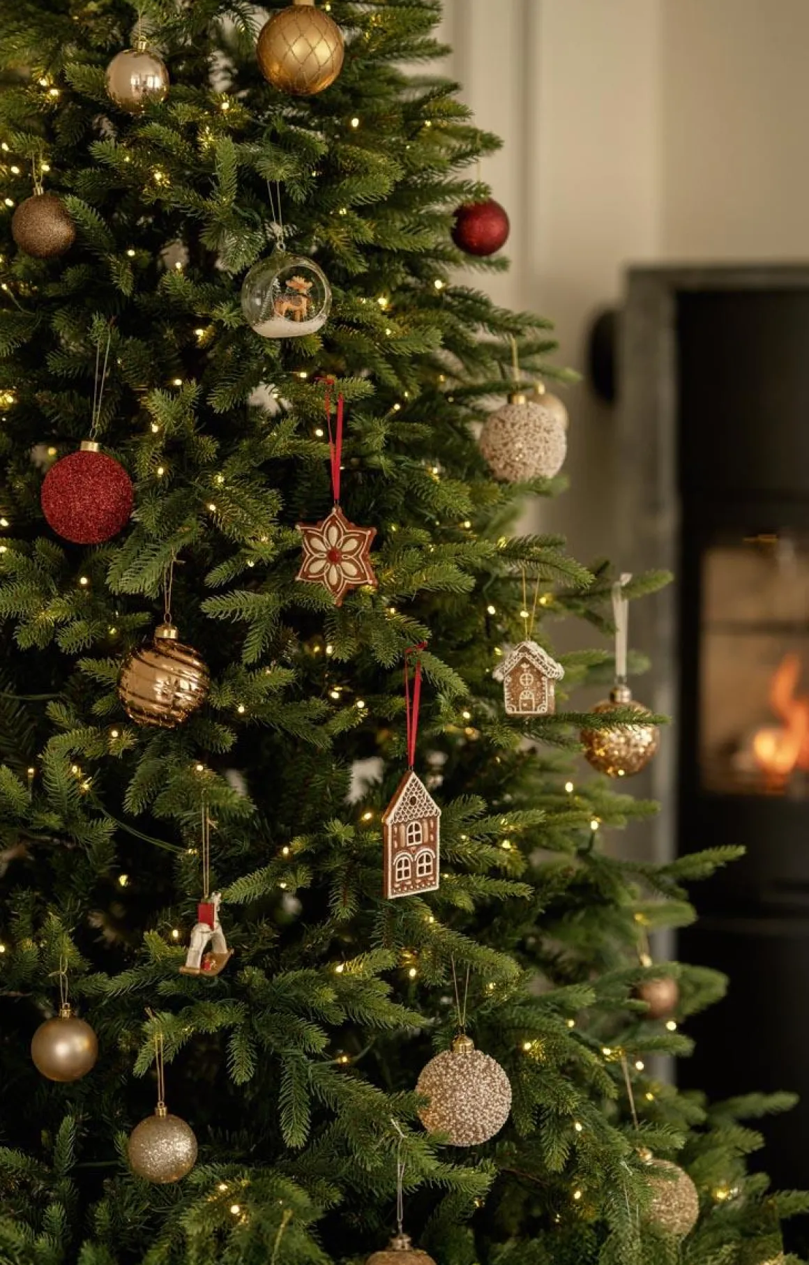 Juletre Gausta m/lys, 180cm