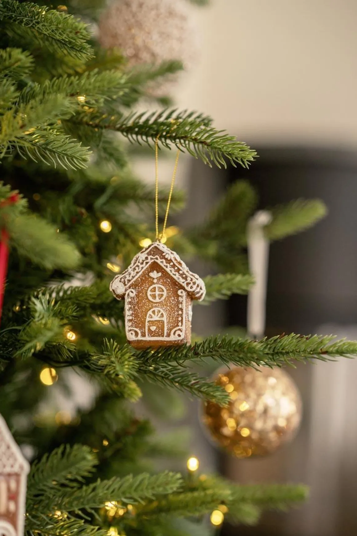 Juletrepynt pepperkakehus