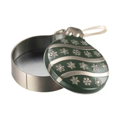 Kakeboks julekule grønn