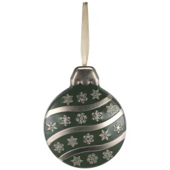 Kakeboks julekule grønn