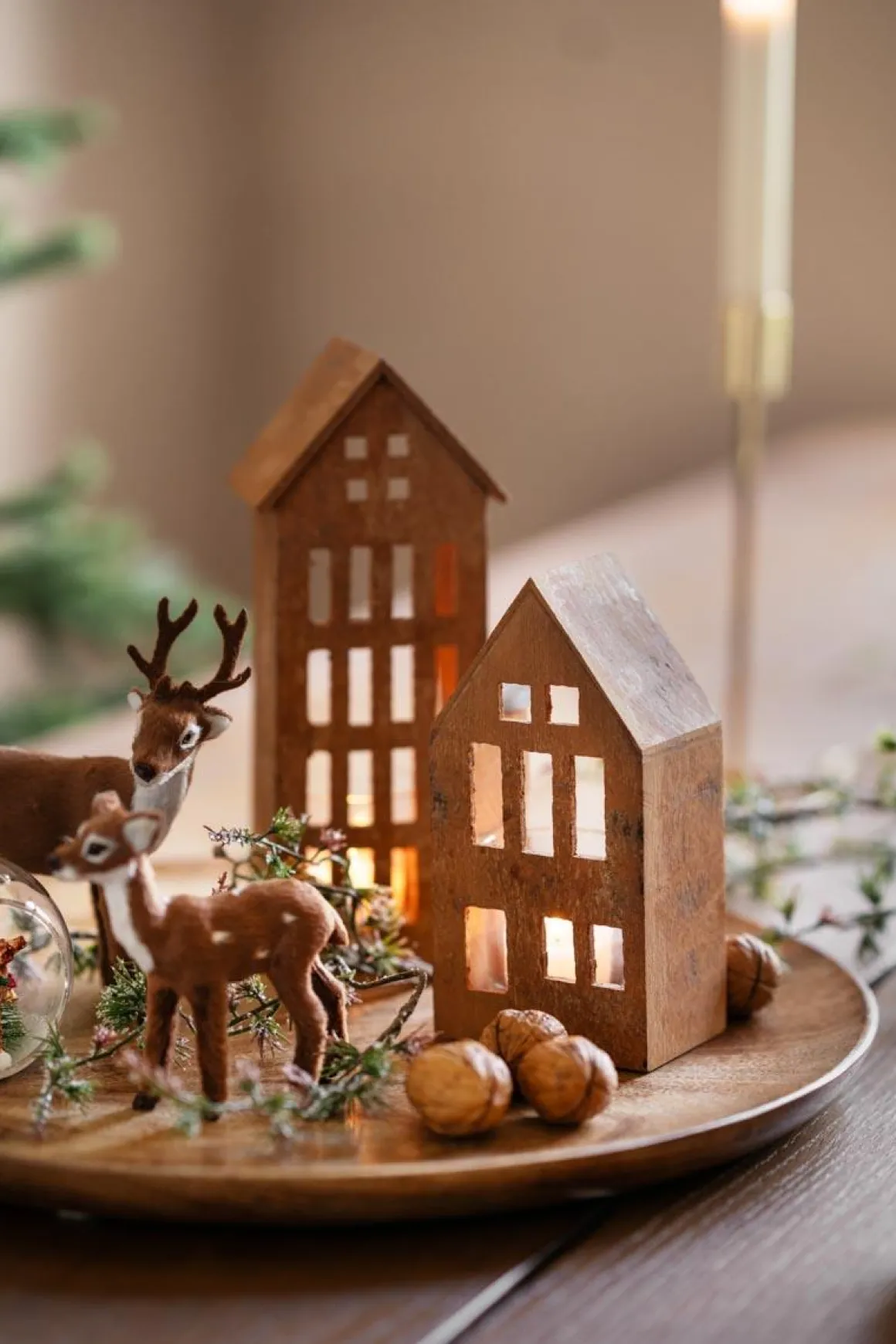 Kanelhus Telys H:23cm