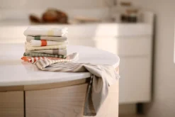 Kjøkkenhåndkle Georg 50x70 sett oliven