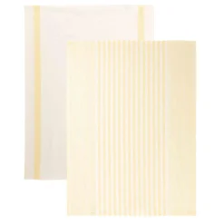 Kjøkkenhåndkle Georg 50x70 sett gul