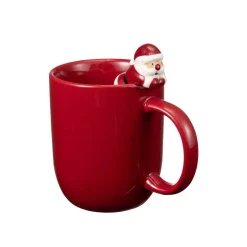 Kopp med nisse på kanten