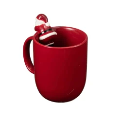 Kopp med nisse på kanten