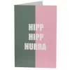 Kort Hipp hipp hurra