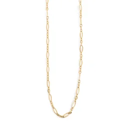 Kort lenkekjede, lace, Gull