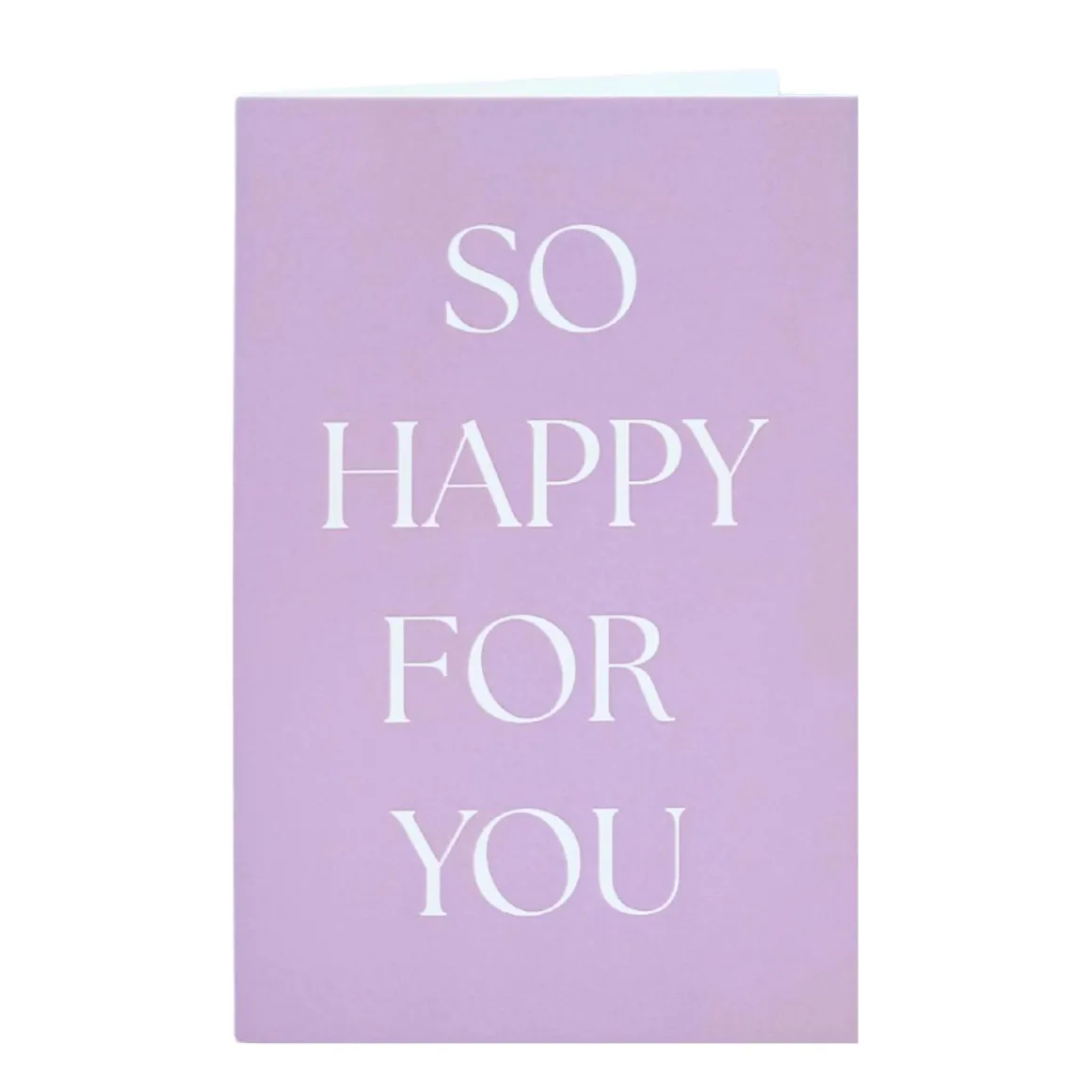 Kort So Happy for you