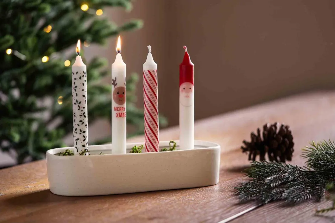 Kronelys jul Nisse mix 4-pk