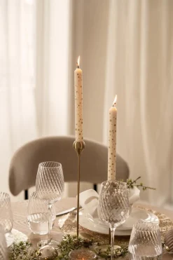 Kronelys Stjerner 25cm 2 pk