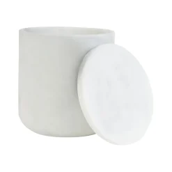 Krukke m/lokk Marmor