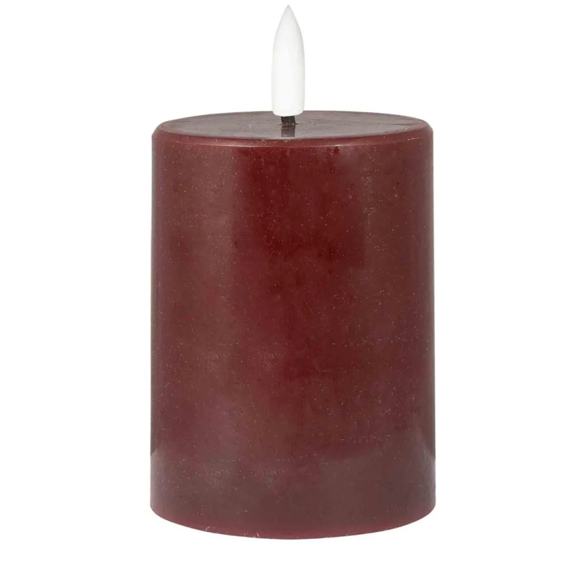 Kubbelys LED 12,5 cm bordeaux