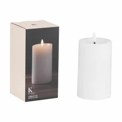 Kubbelys LED 12,5cm hvit