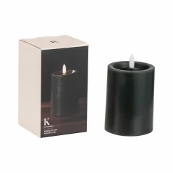 Kubbelys LED 10cm mørk grønn