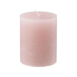 Kubbelys Rustikk 9cm rosa
