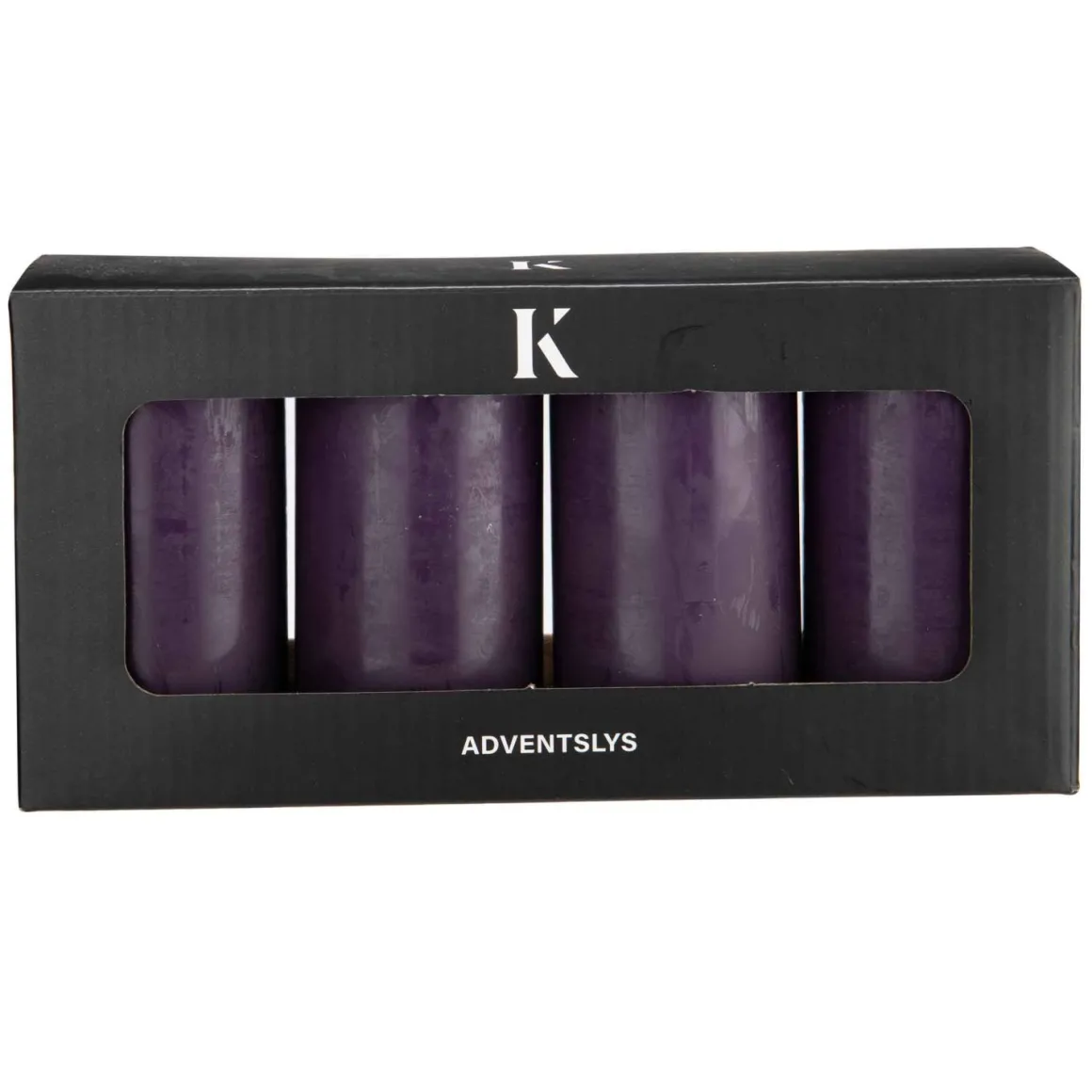 Kubbelys trekt 4-pk lilla